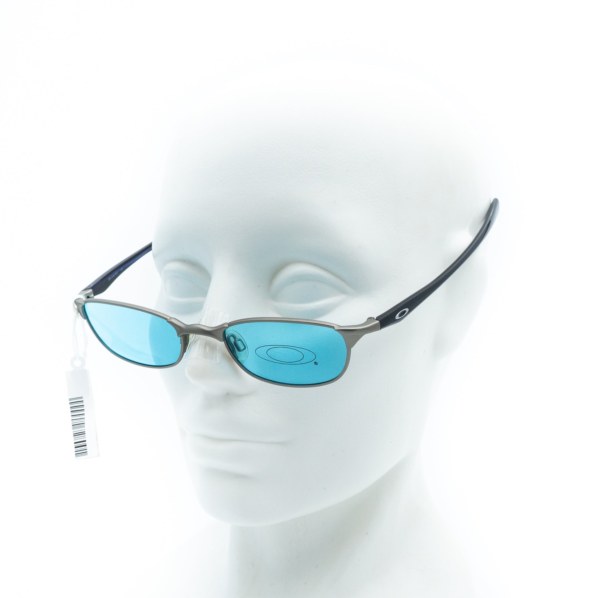 Oakley Off Line 6.0 Silver Blue Sunglasses Vintage
