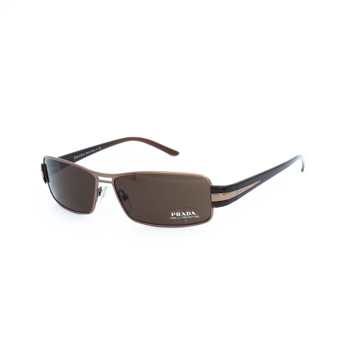 PRADA SPR50H Bronze Brown Sunglasses Vintage