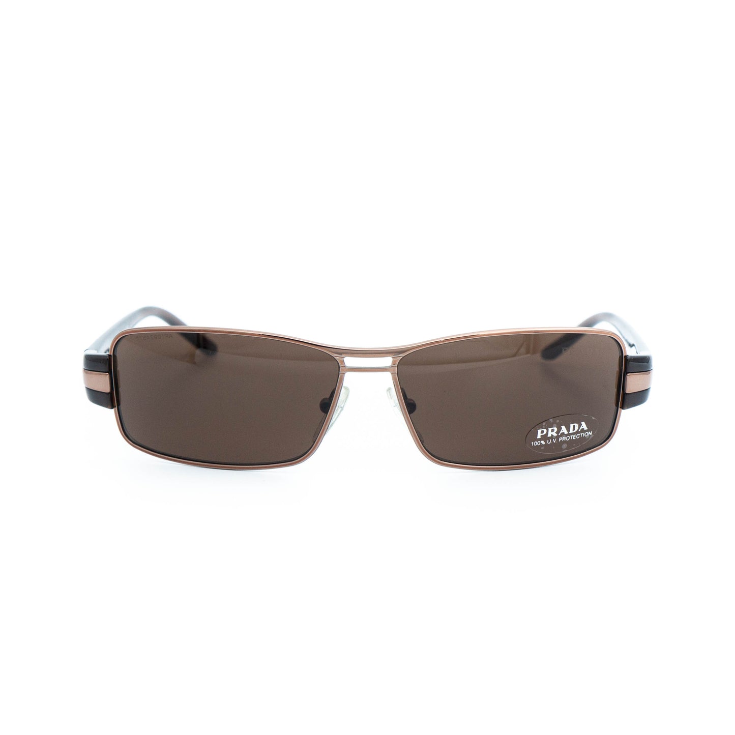 PRADA SPR50H Bronze Brown Sunglasses Vintage