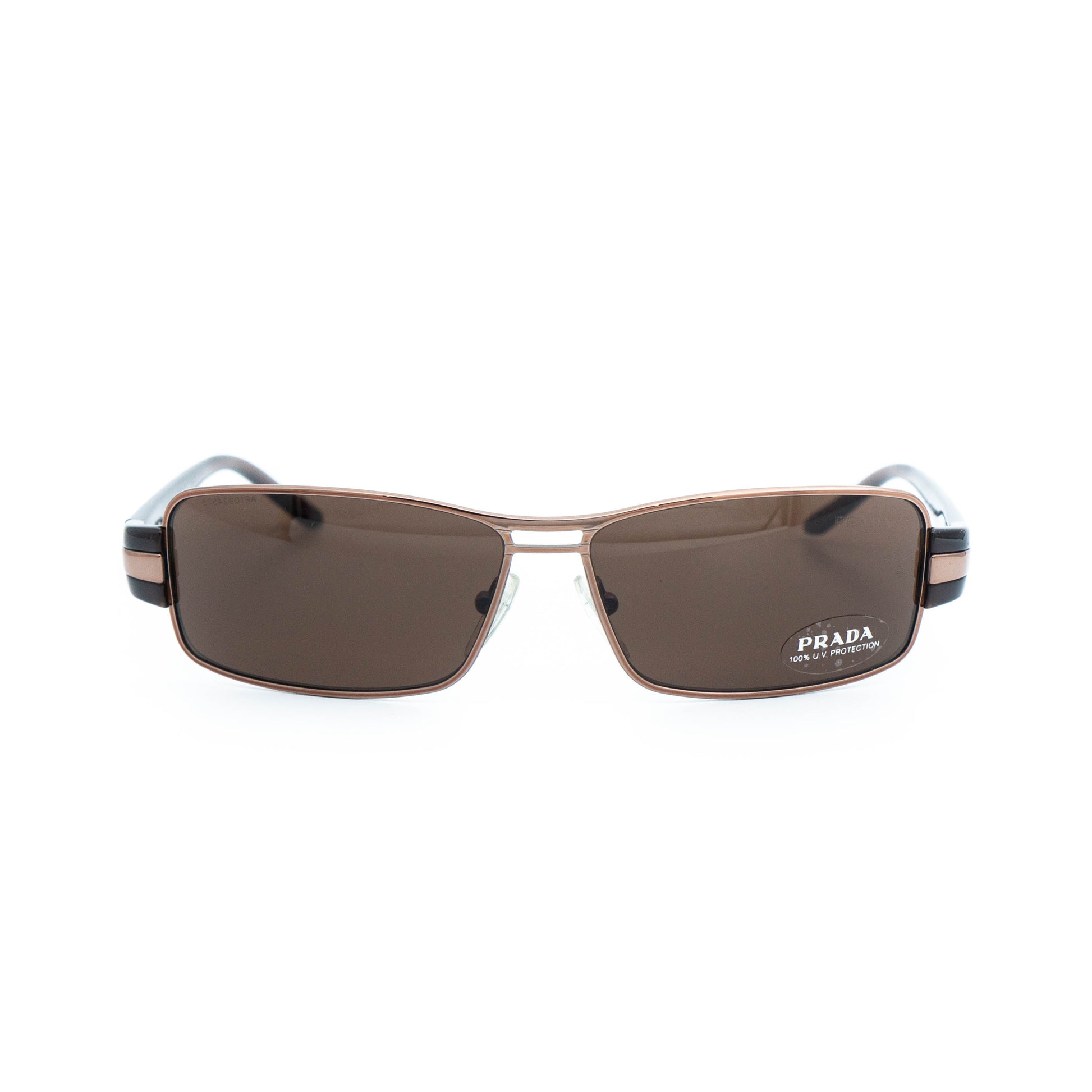 PRADA SPR50H Bronze Brown Sunglasses Vintage