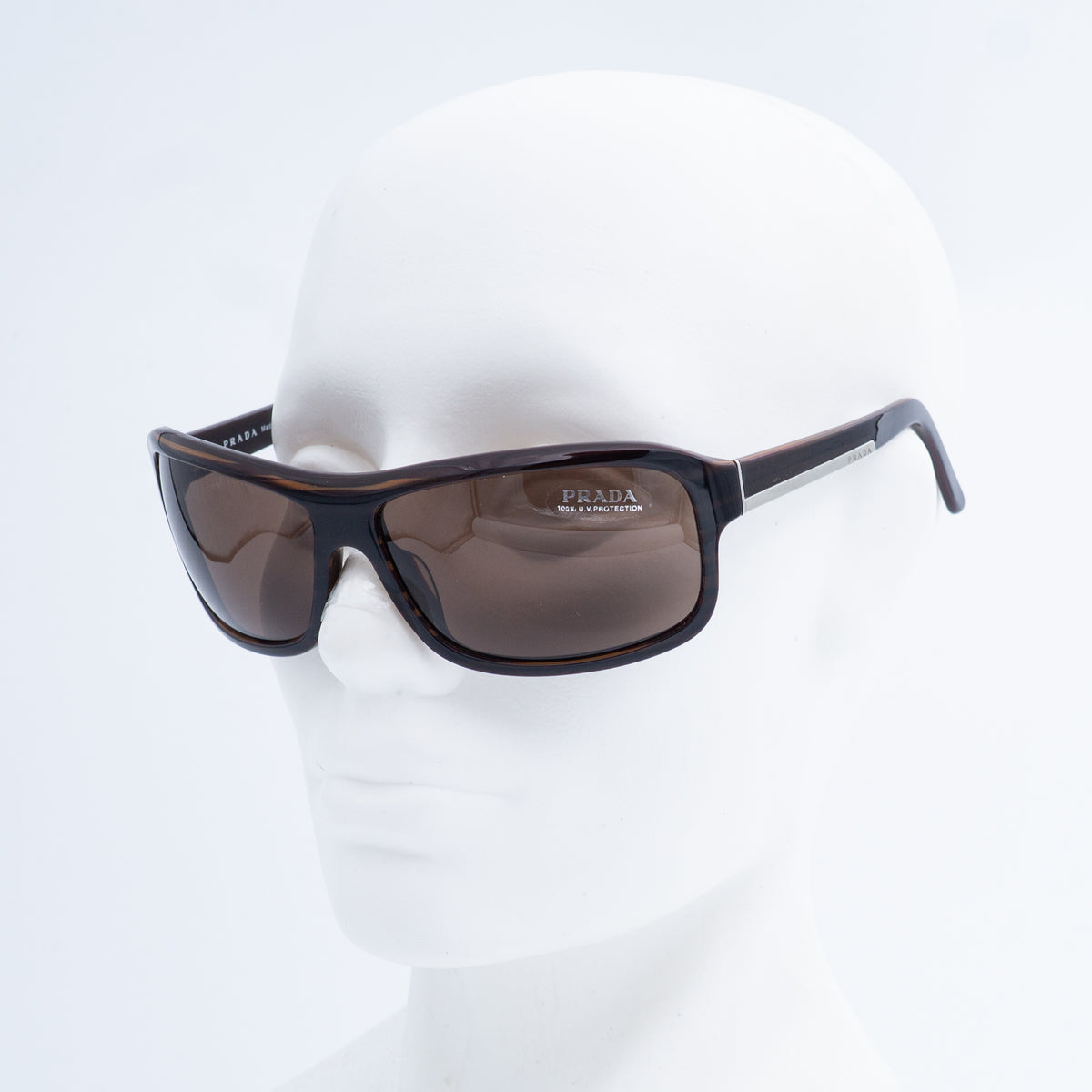 PRADA SPR 02I Brown Sunglasses Vintage