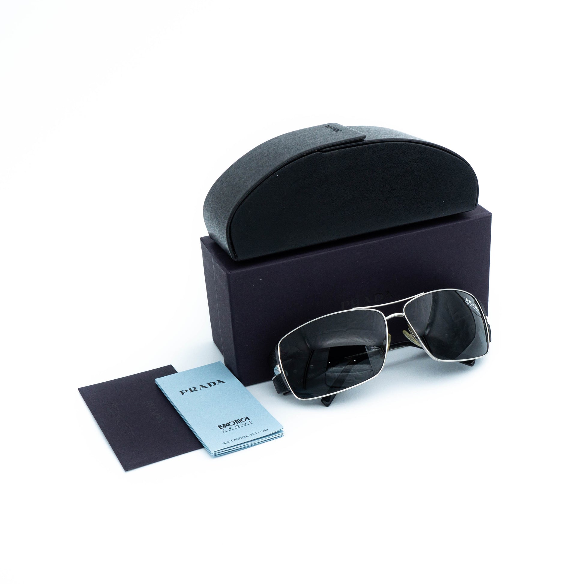PRADA SPR 55H Black Sunglasses Vintage