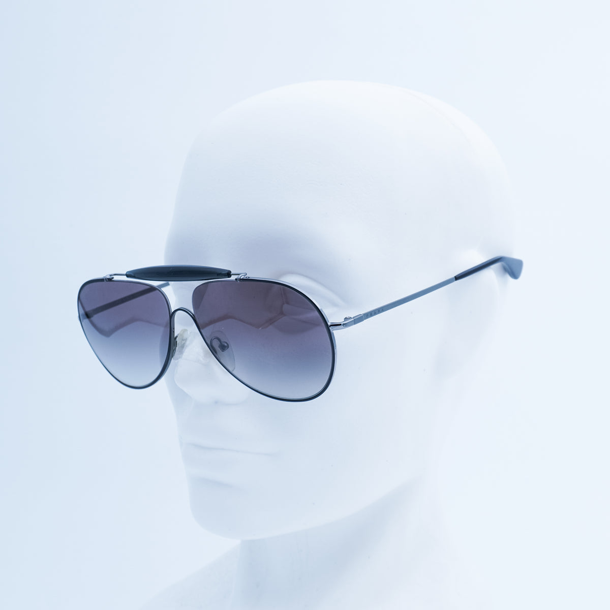 PRADA SPR 56S Aviator Black Sunglasses Vintage