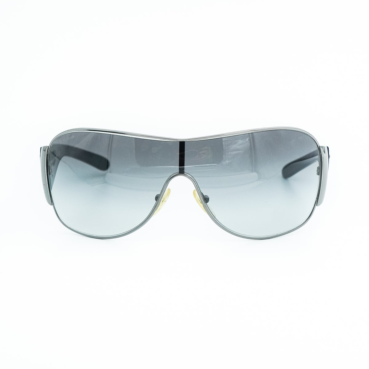 PRADA SPR 57L Black Shield Mask Sunglasses Vintage