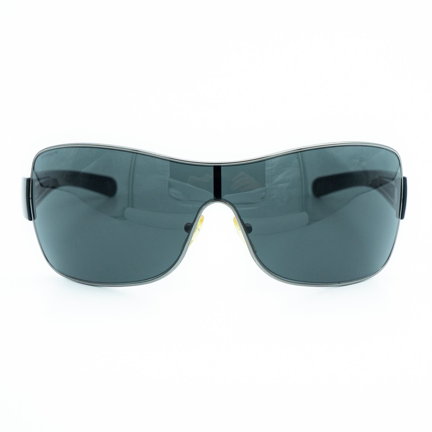 PRADA SPS57G Black Shield Mask Sunglasses Vintage