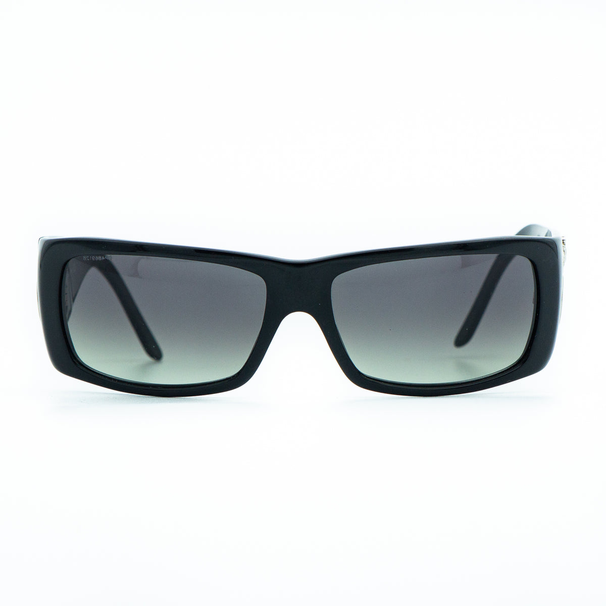 Prada SPR10H Logo Black Sunglasses Vintage