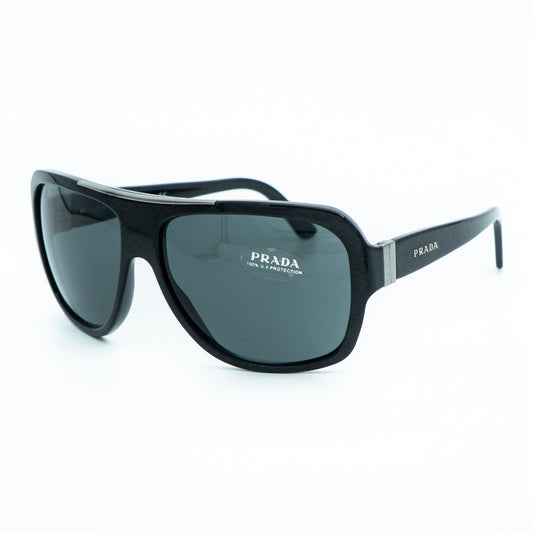 Prada SPR17L Black Mask Sunglasses Vintage