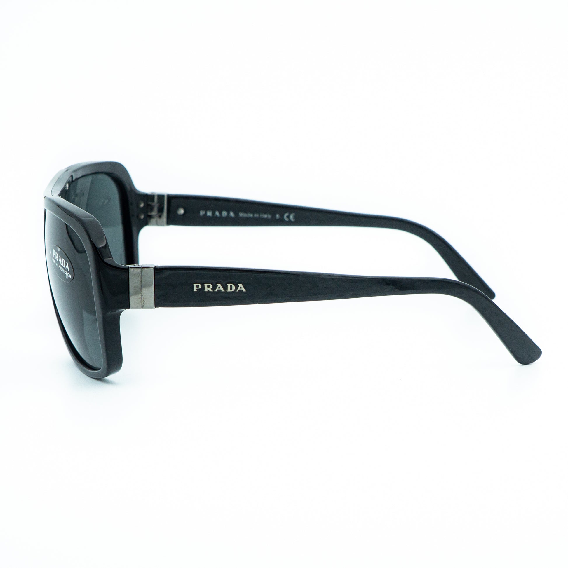Prada SPR17L Black Mask Sunglasses Vintage