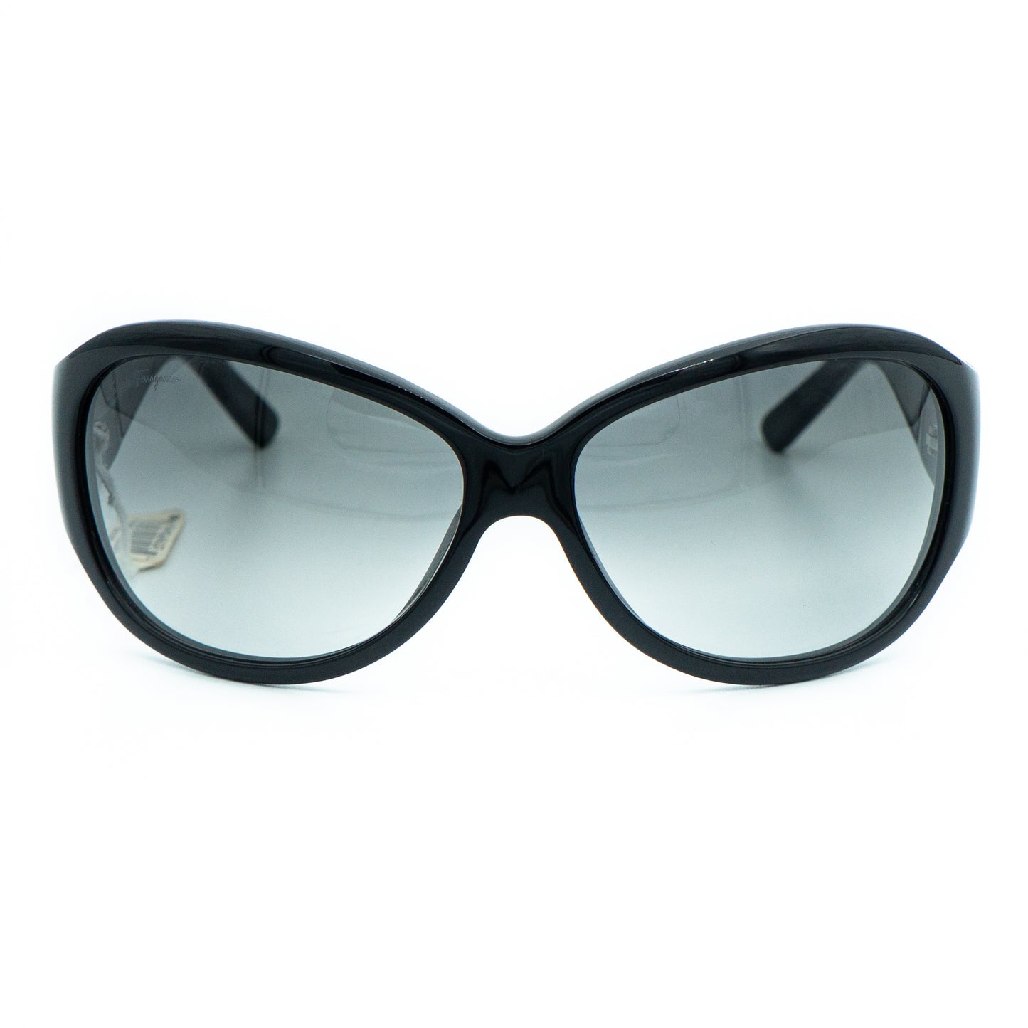 Salvatore Ferragamo 2122-B Black Mask Sunglasses Vintage