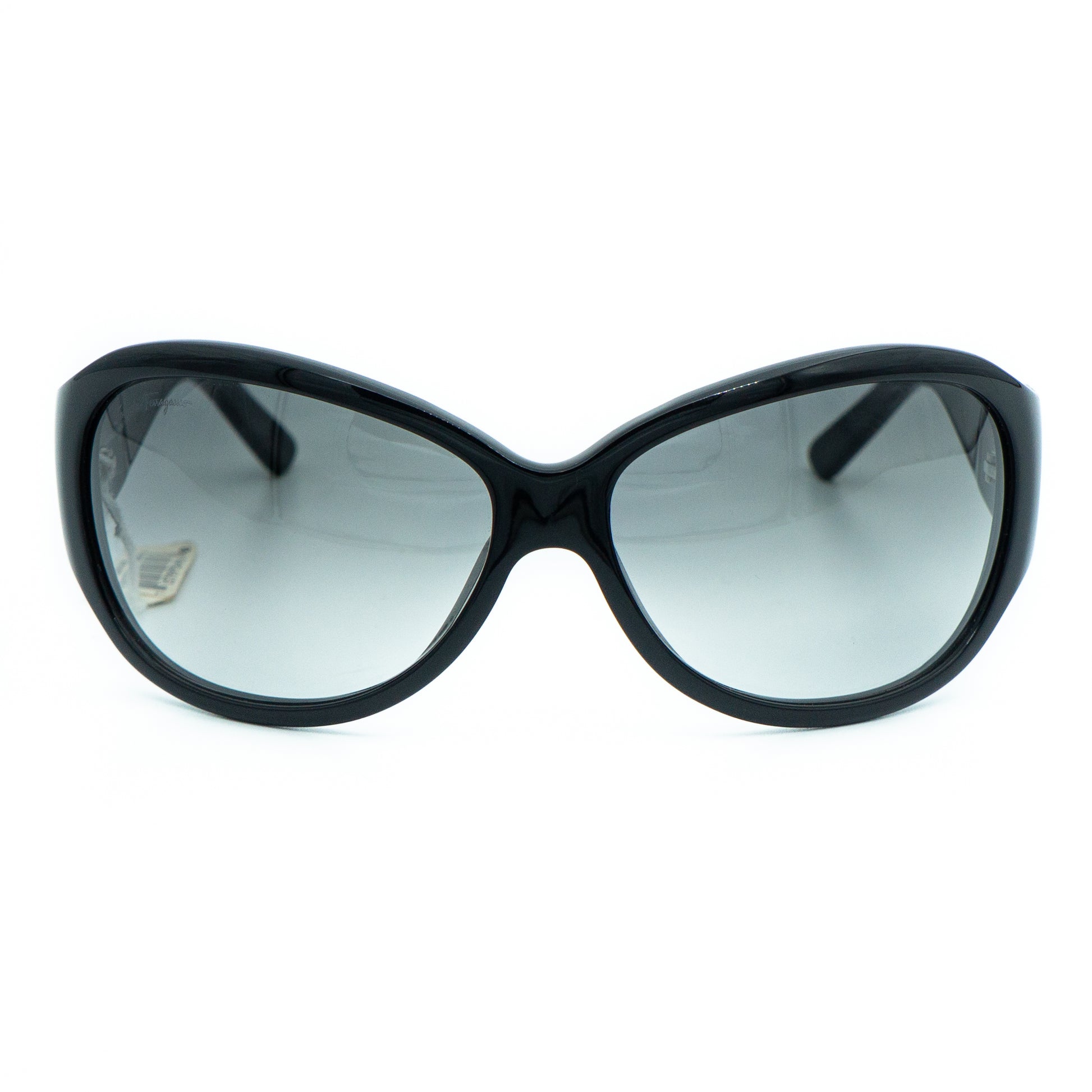Salvatore Ferragamo 2122-B Black Mask Sunglasses Vintage