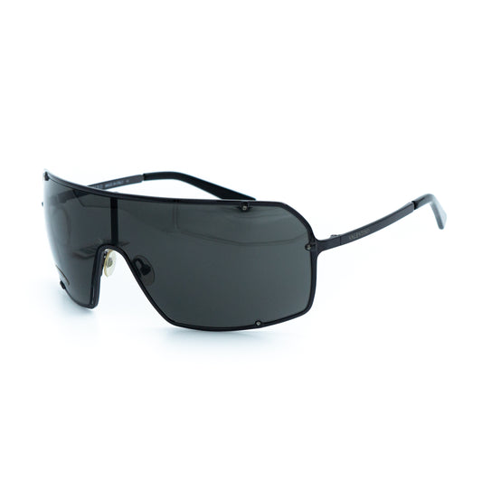 Valentino 1138/S Black Shield Mask Sunglasses Vintage