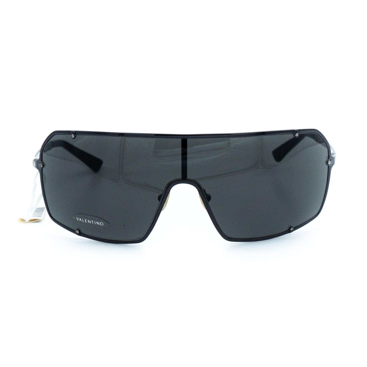 Valentino 1138/S Black Shield Mask Sunglasses Vintage