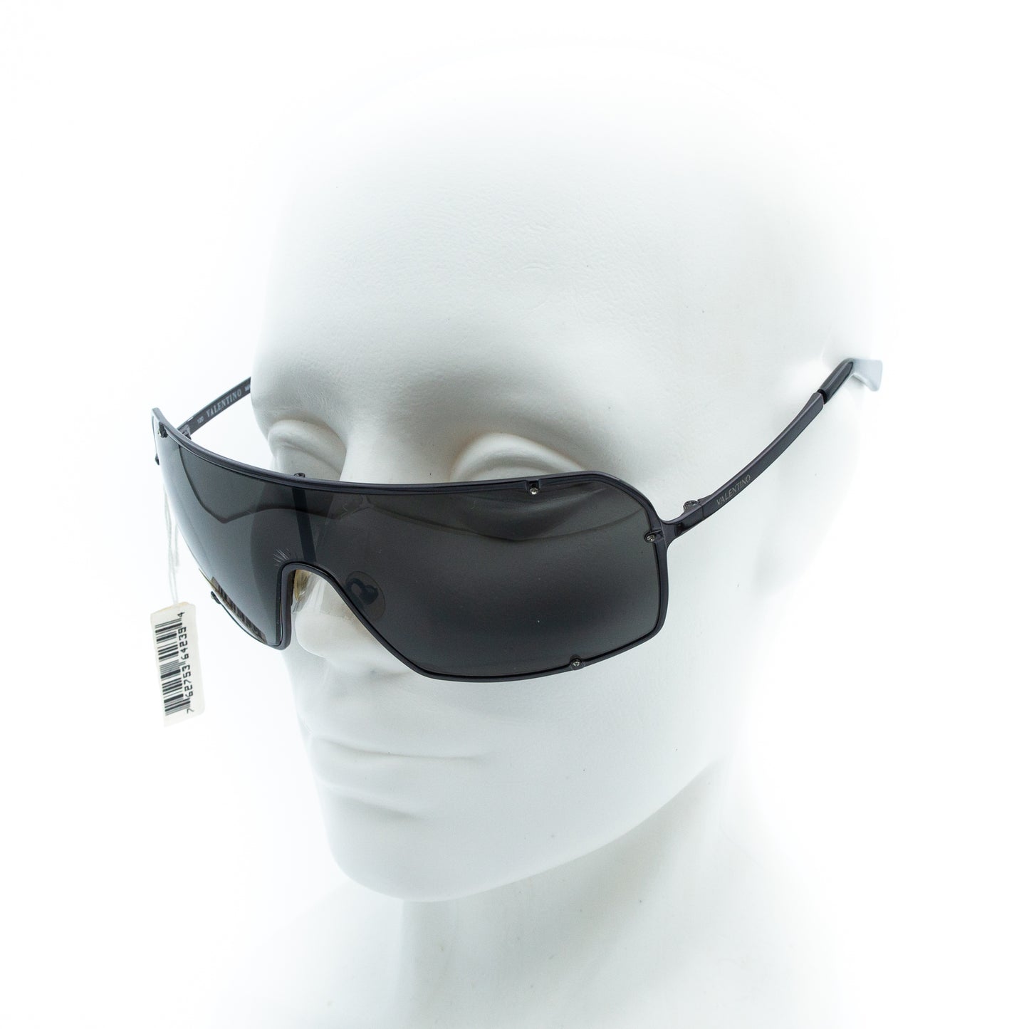 Valentino 1138/S Black Shield Mask Sunglasses Vintage