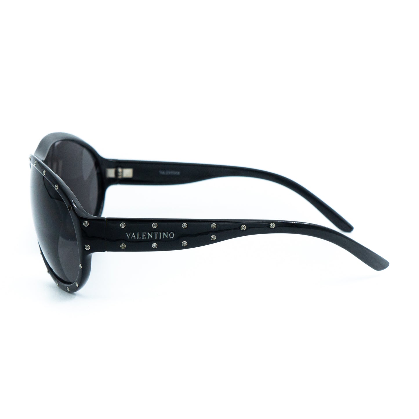 Valentino 5439/S Black Mask Women Sunglasses Vintage