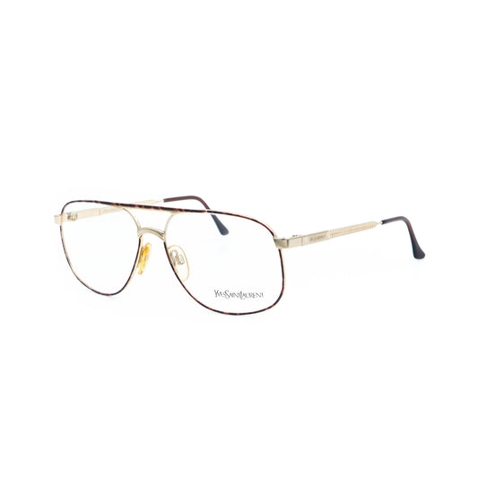 Yves Saint Laurent 4077 Gold Frame Sunglasses Vintage
