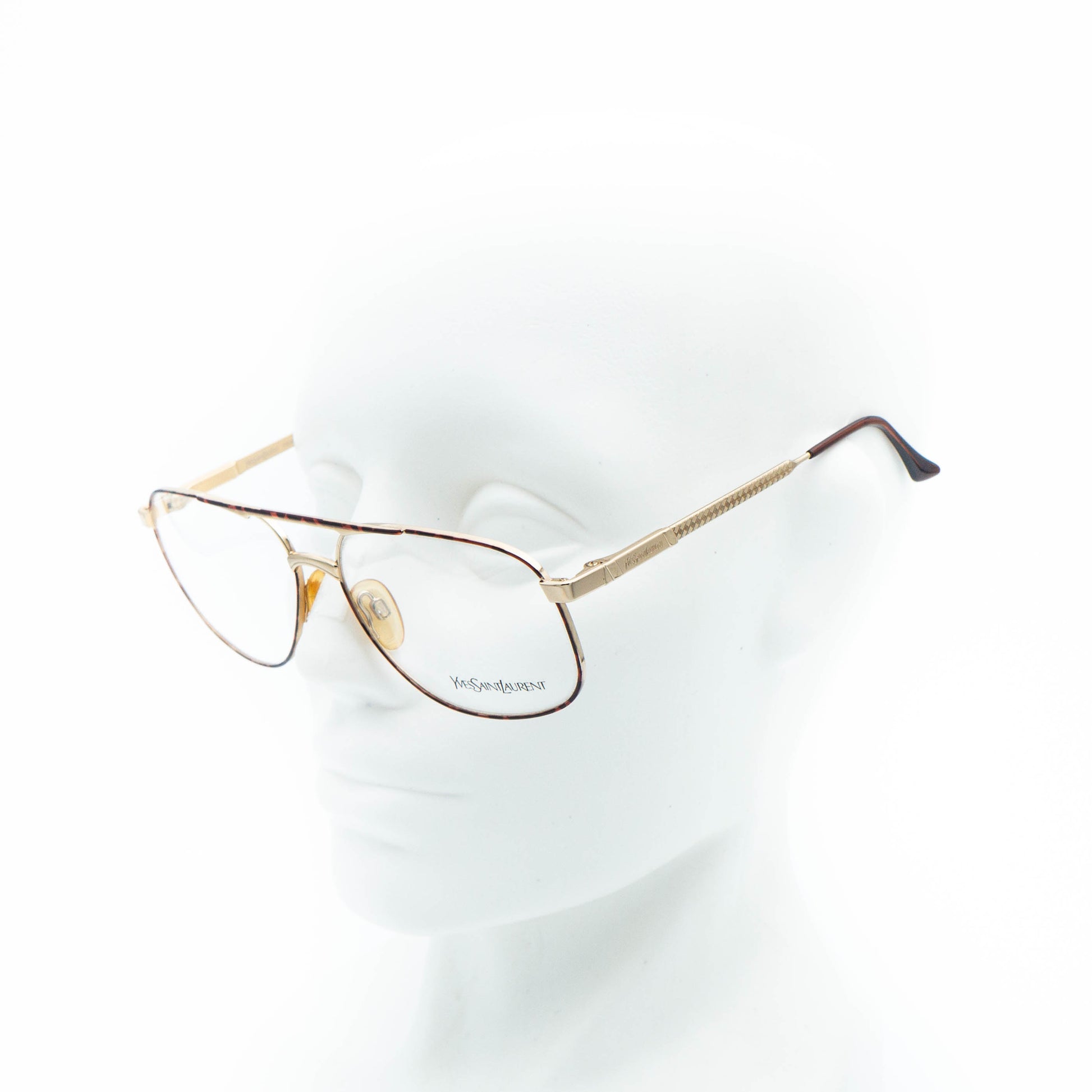 Yves Saint Laurent 4077 Gold Frame Sunglasses Vintage
