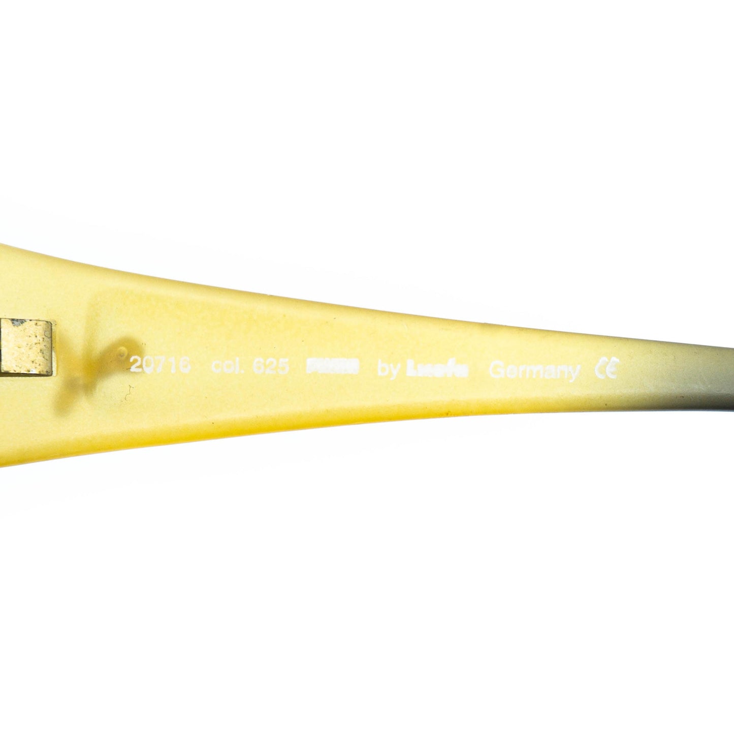 Temple detail showing PUMA logo and sporty frame design