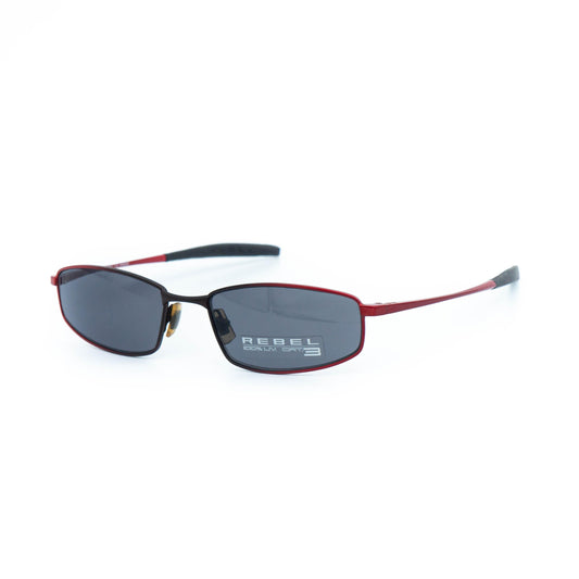 REBEL Stadium 6258R Red Sport Metal Vintage Sunglasses