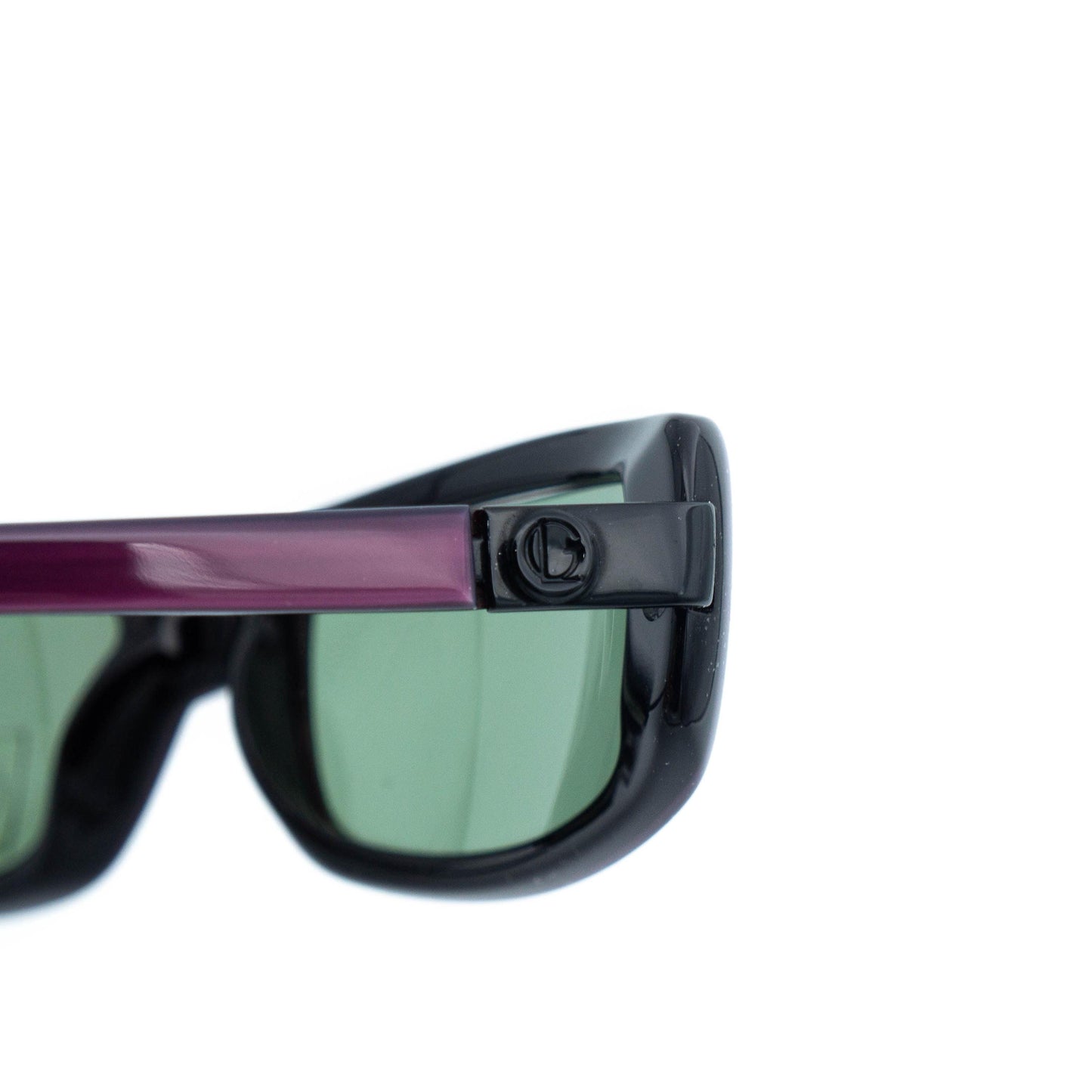 Guy Laroche GL PAVOINE Black Purple Vintage Sunglasses