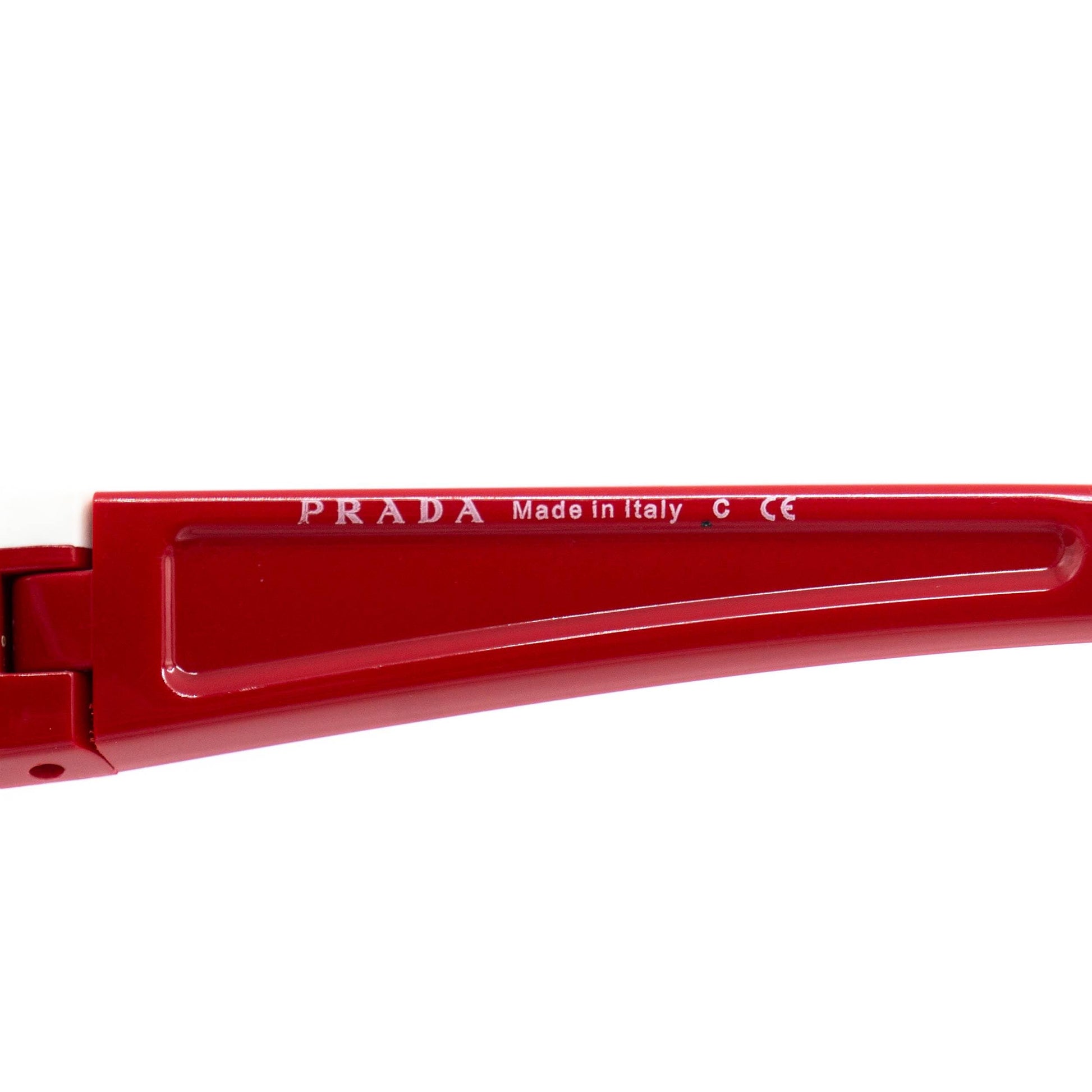Prada vintage eyewear arm detail