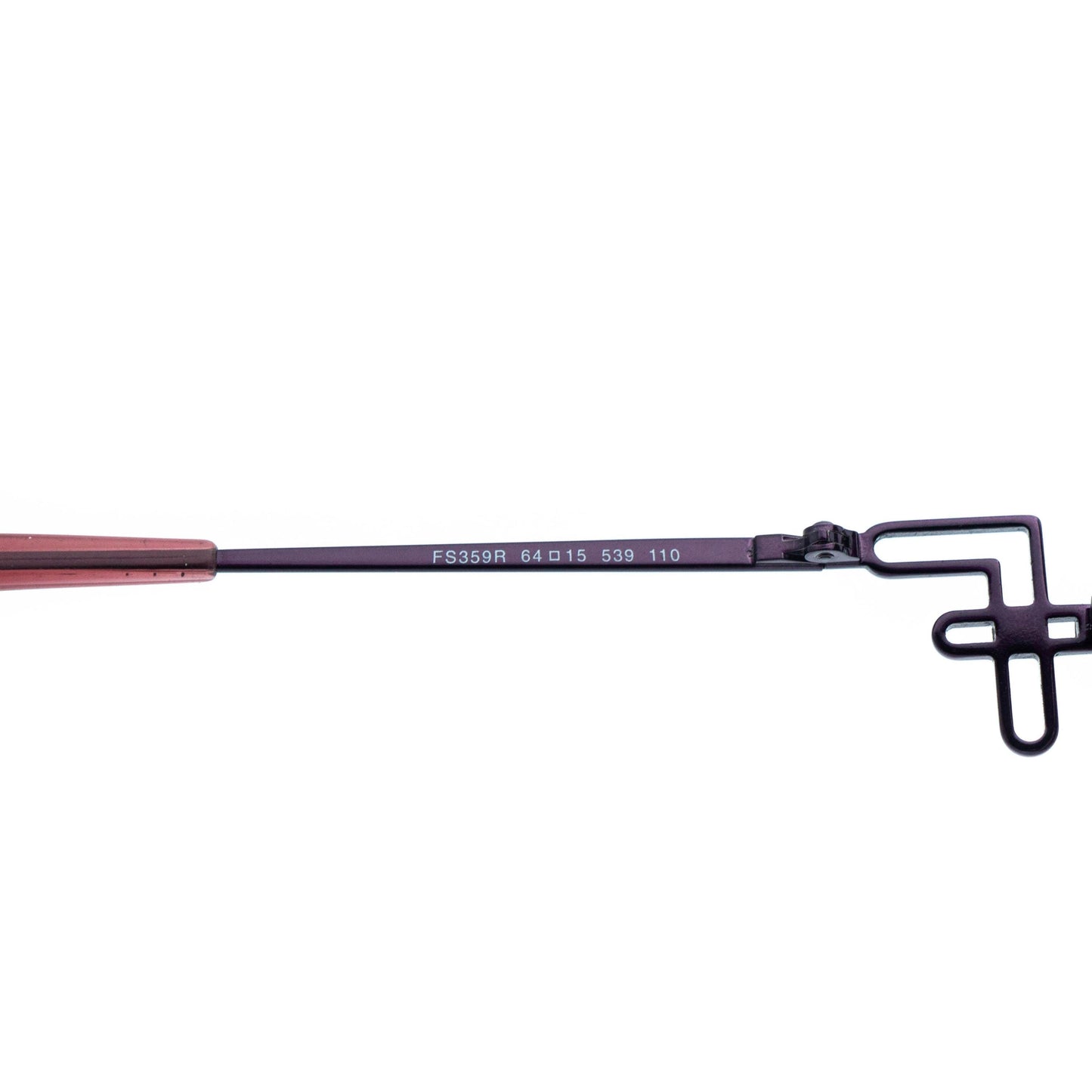 Fendi FS359R Purple Round Oversized Vintage Sunglasses