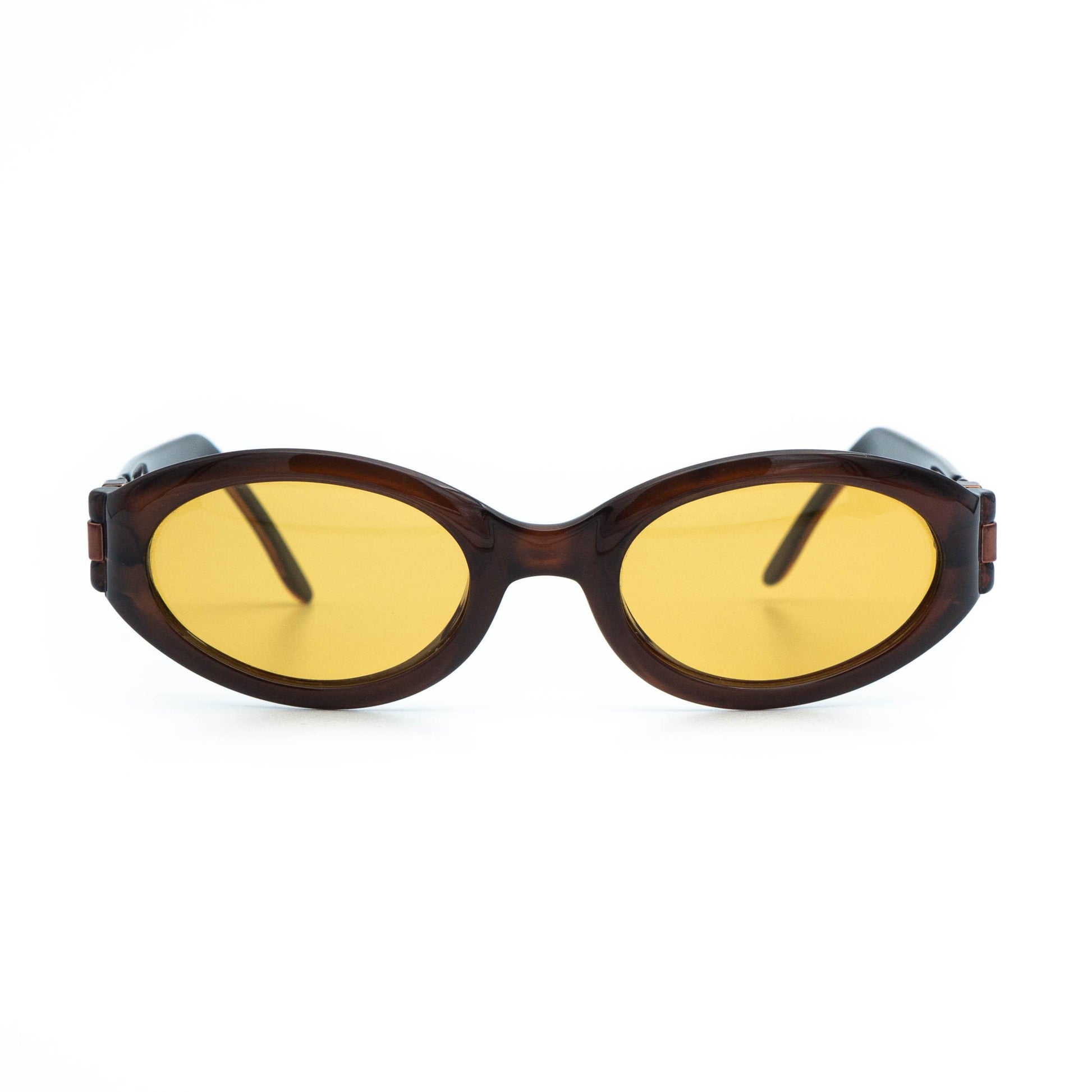 Studioline 7041 brown oval vintage sunglasses