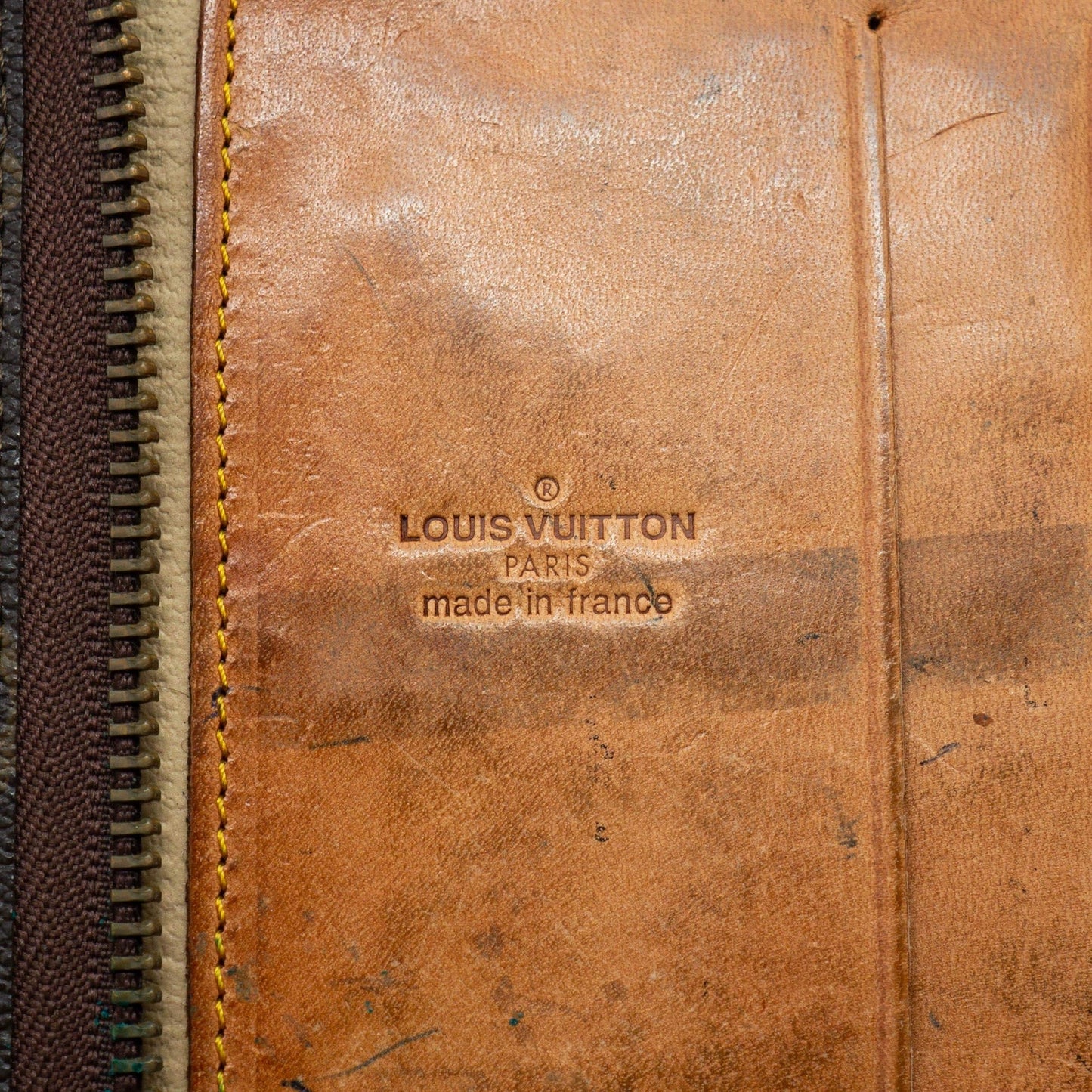 LOUIS VUITTON Notebook Cover Monogram Organizer Vintage 80s