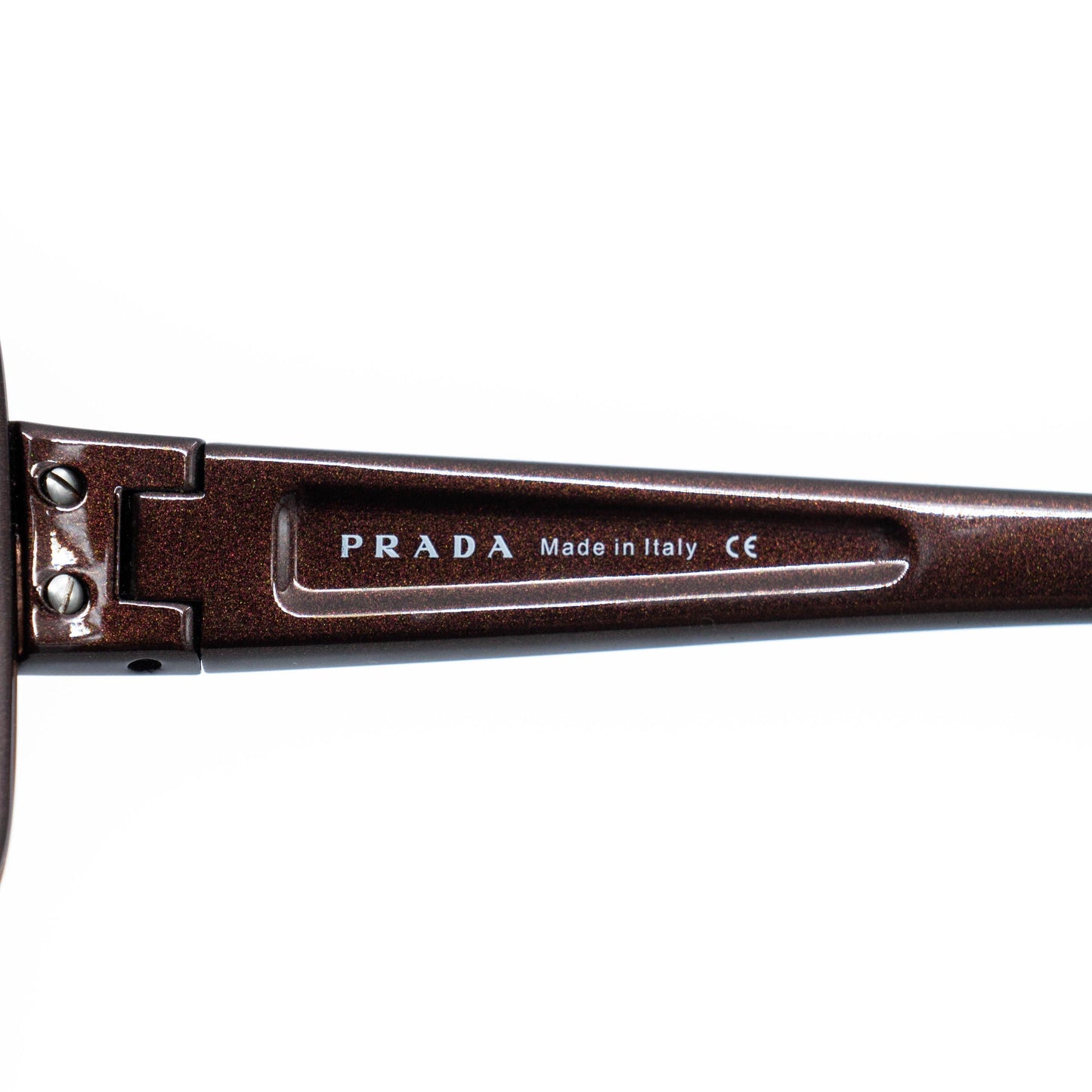 Prada sunglasses vintage - temple detail