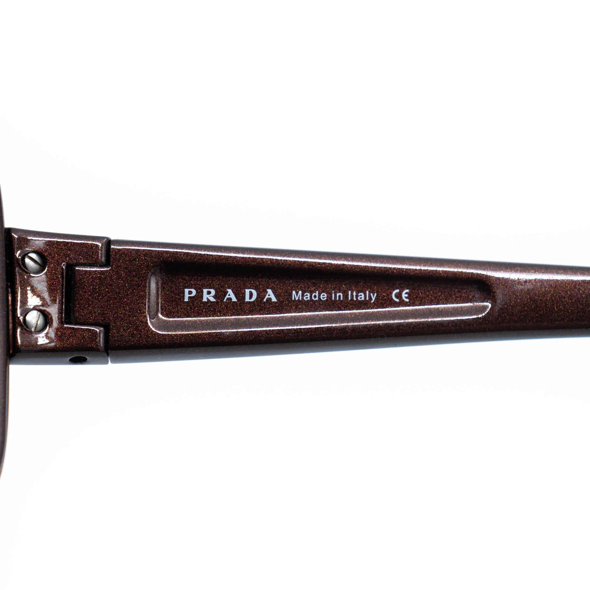 Prada sunglasses vintage - temple detail