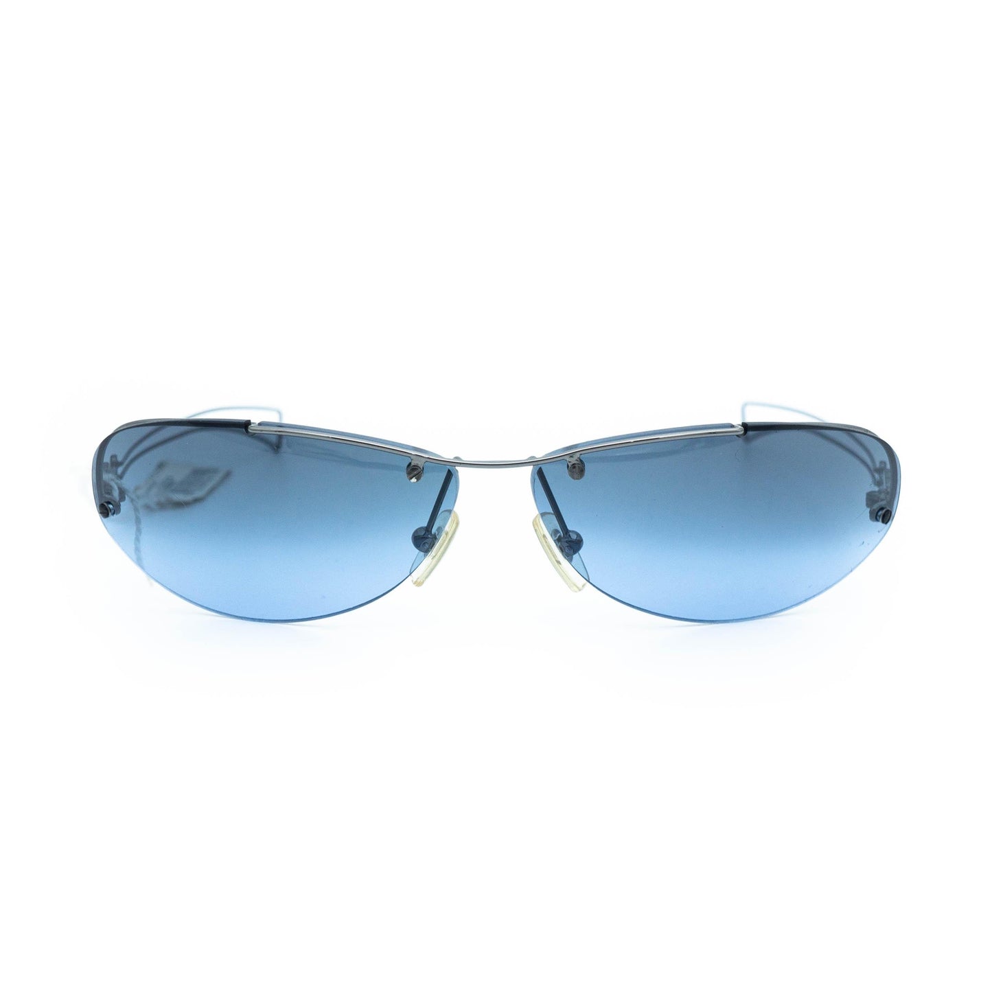 VERSACE mod 2006 Medusa oval blue vintage sunglasses