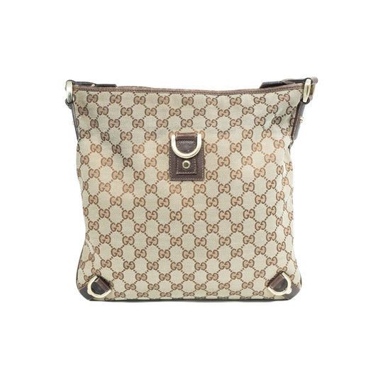 GUCCI GG 131326 Canvas Shoulder Crossbody Bag Vintage 00s