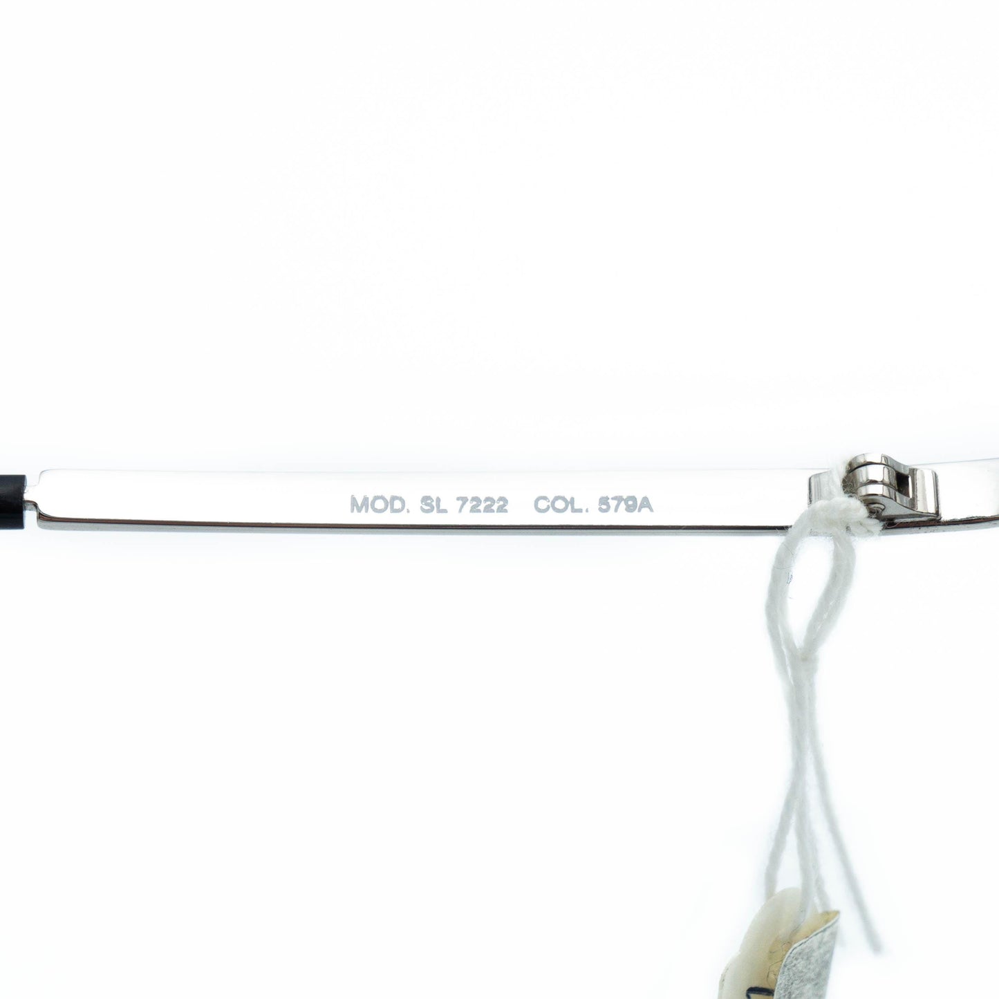 FENDI SL 7222 Silver Shield Mask Sunglasses Vintage