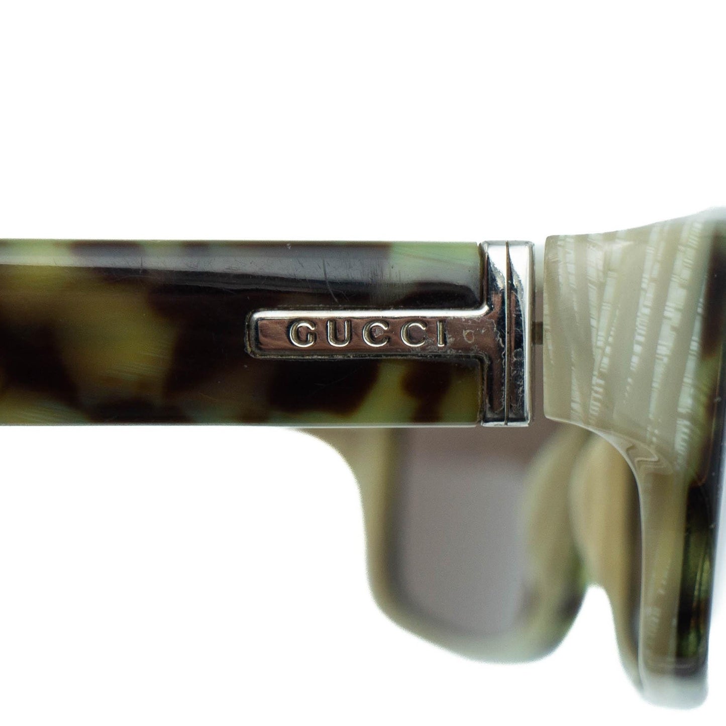 GUCCI GG 1457 Tortoise Brown Sunglasses Vintage 00s