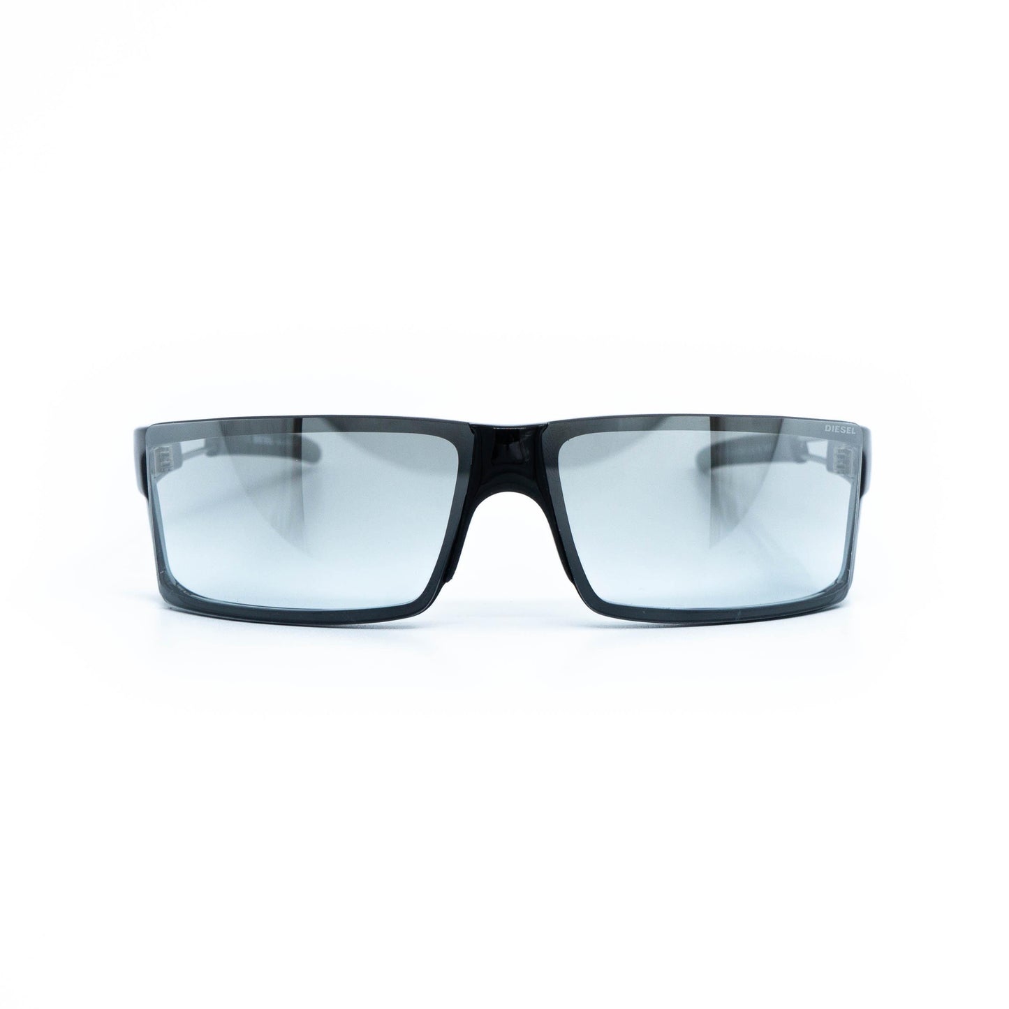 Diesel Nite Vision Shield black sunglasses front view