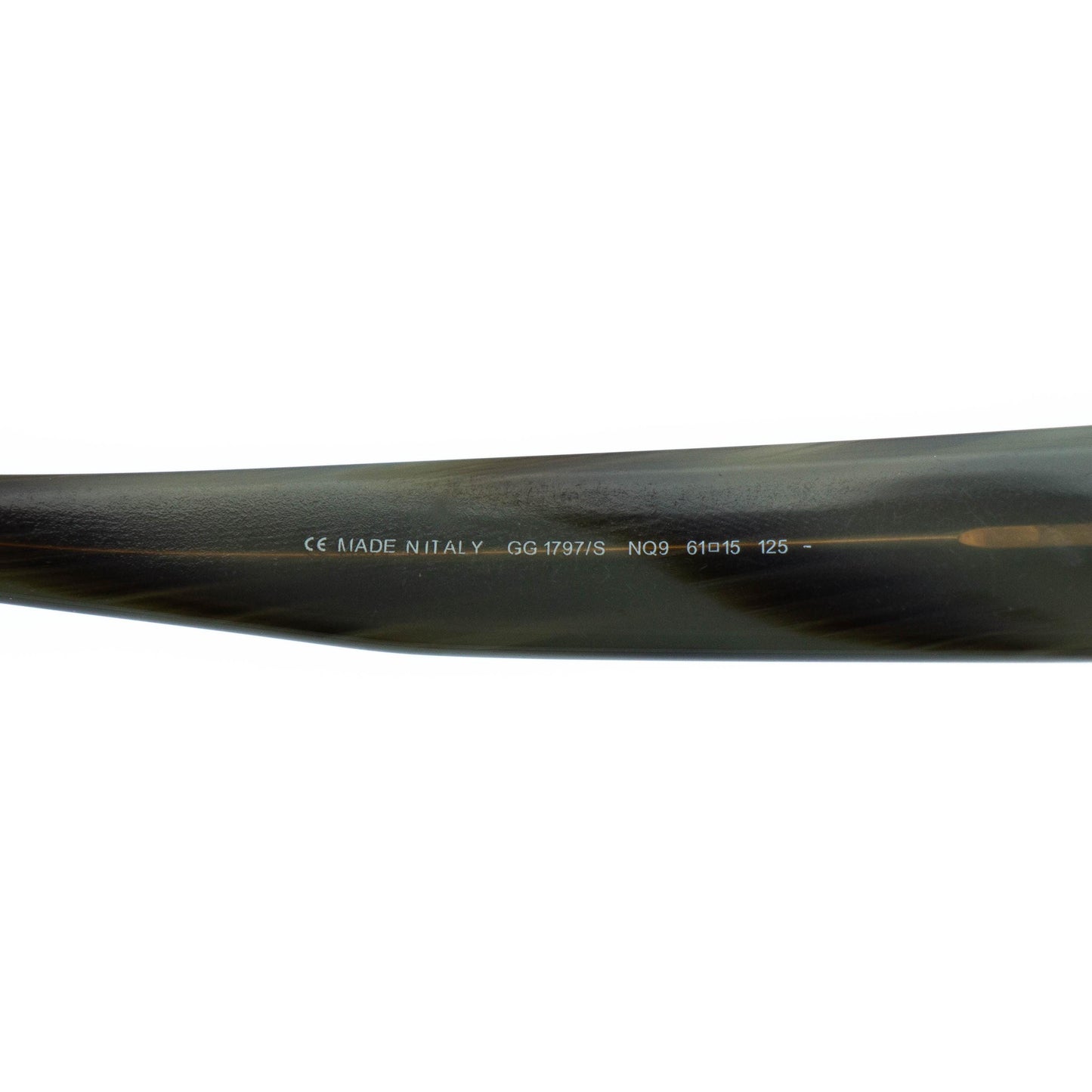 GUCCI GG 1797 Silver Rimless Sunglasses Vintage