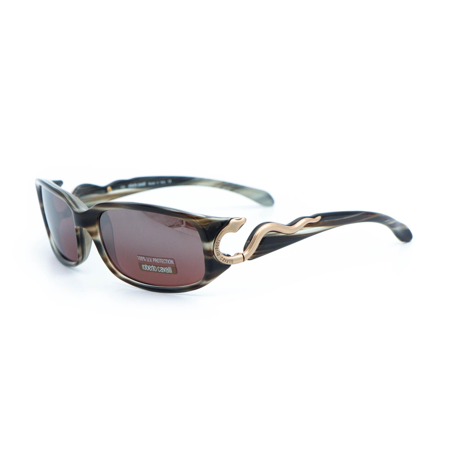 Roberto Cavalli Elio 102S Gold Sunglasses Vintage
