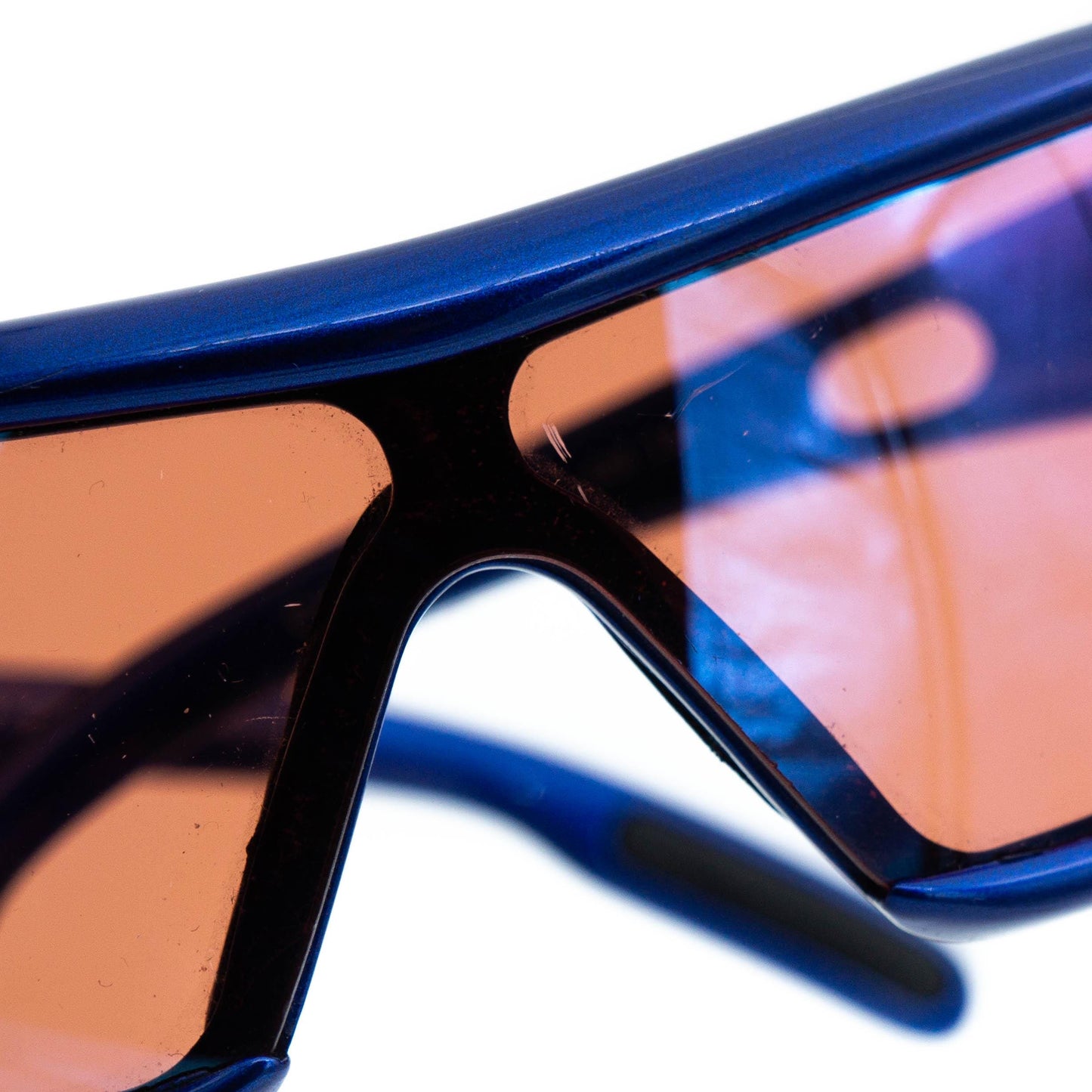 PUMA Cyclone Sport Shield Blue Sunglasses Vintage