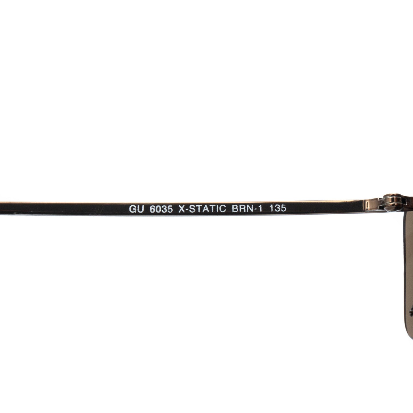 GUESS GU 6035 Bronze Brown Shield Sunglasses Vintage