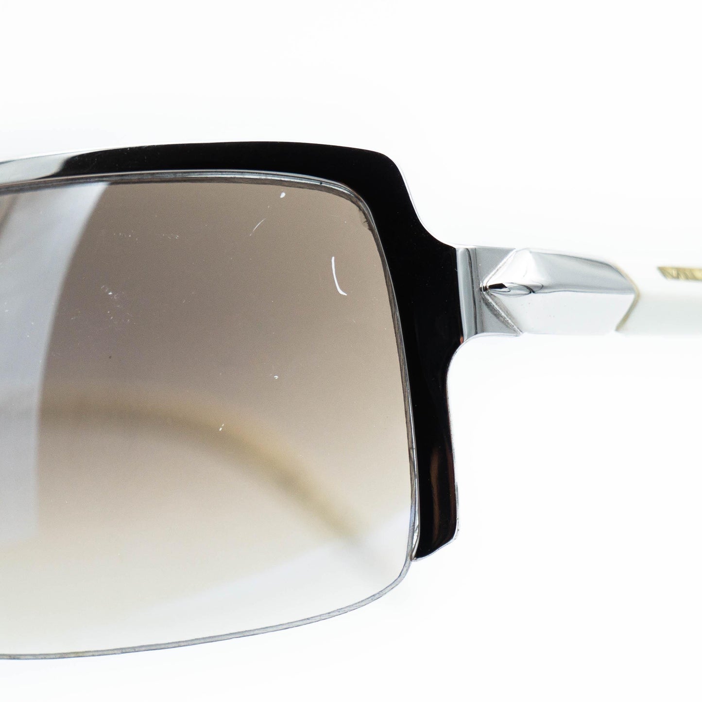 Thierry Mugler TM10043 White Sunglasses Vintage