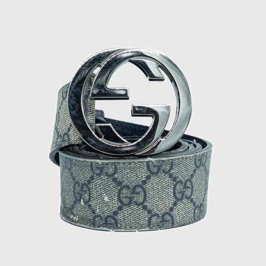 GUCCI GG Logo Belt Monogram Vintage 00s