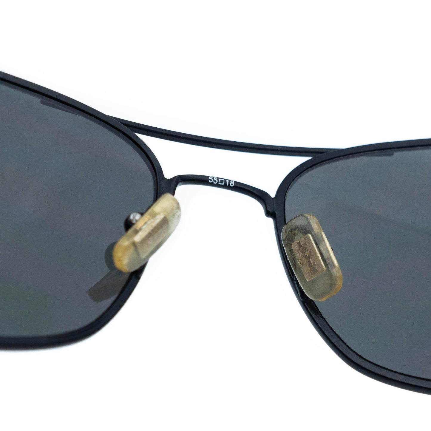 LEVIS LS5005 Black Aviator Vintage Sunglasses
