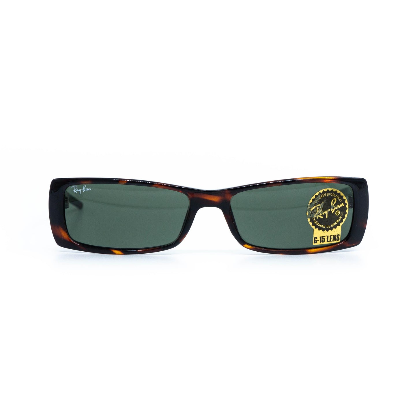 Ray-Ban RB4058 brown vintage sunglasses front view