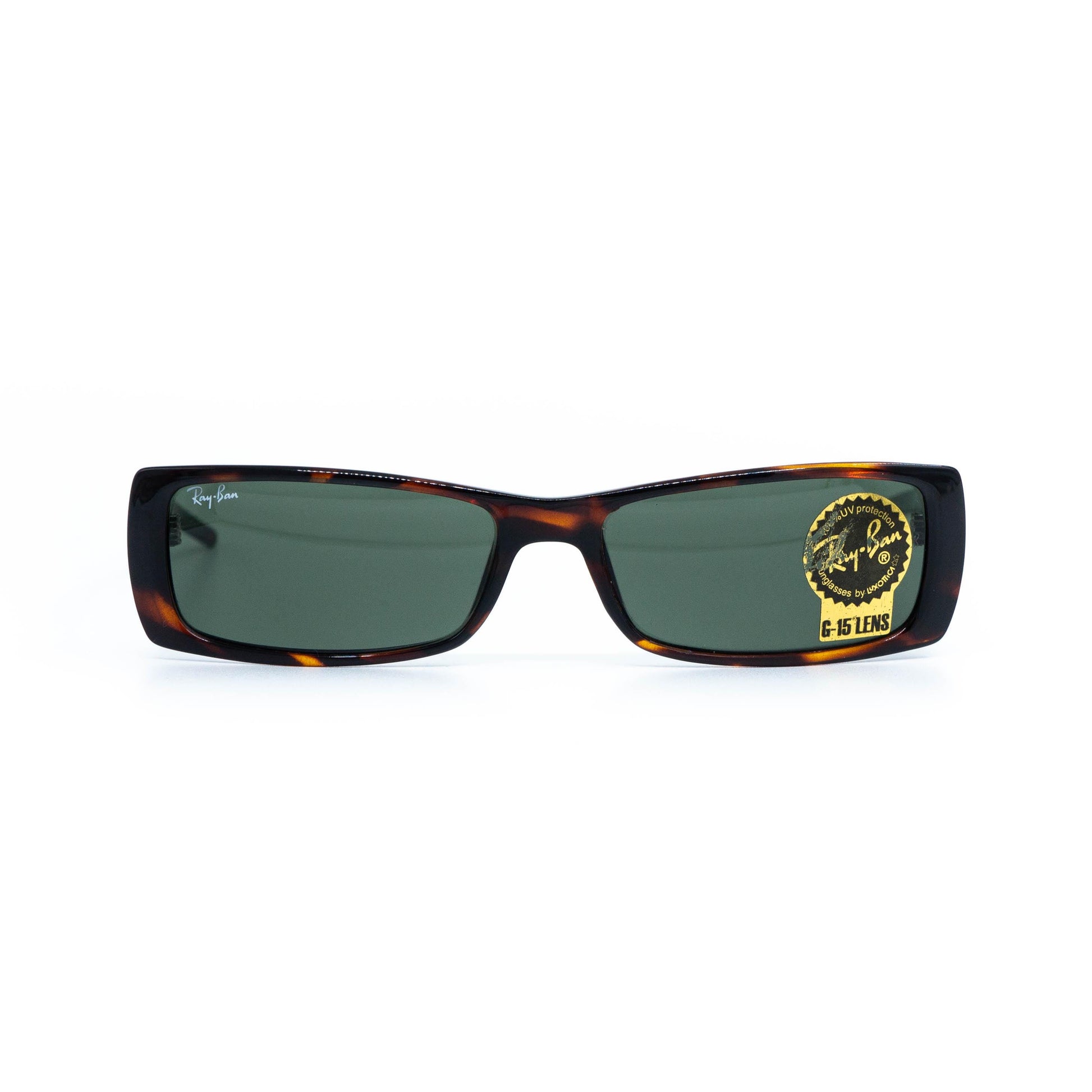 Ray-Ban RB4058 brown vintage sunglasses front view