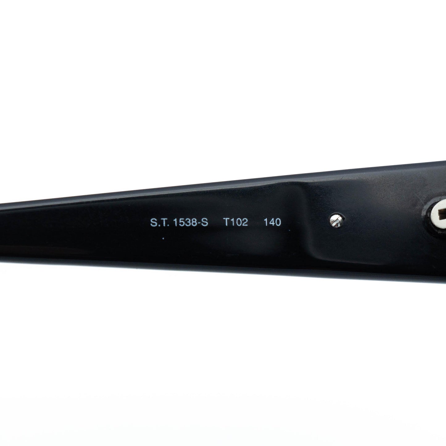 Sergio Tacchini ST 1538-S Black Oval Sunglasses Vintage