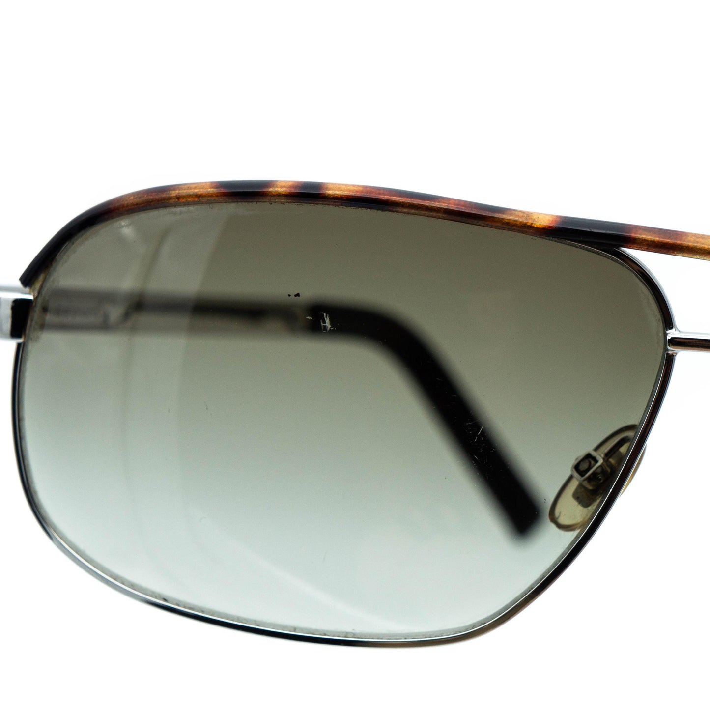 GUCCI GG 1857 Metal Aviator Silver Sunglasses Vintage