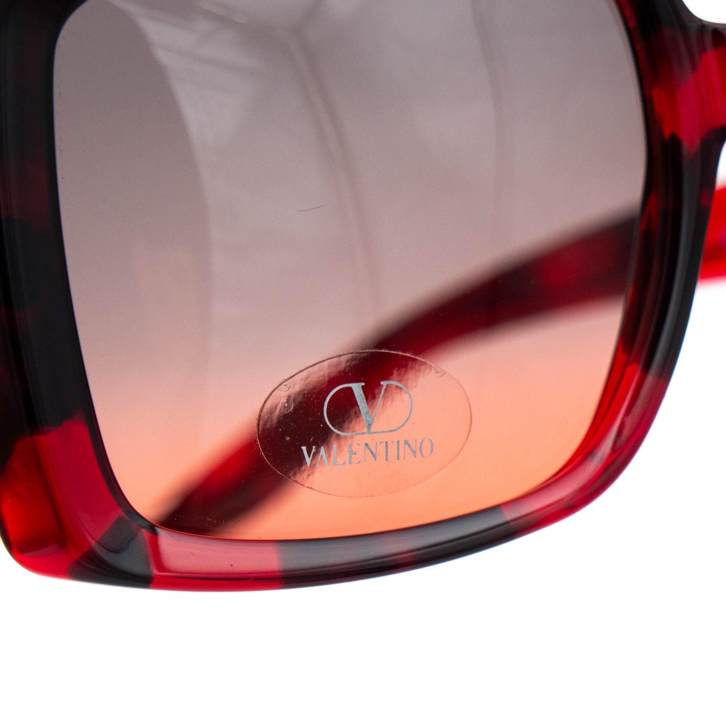 Valentino 5152 Red Sunglasses Vintage