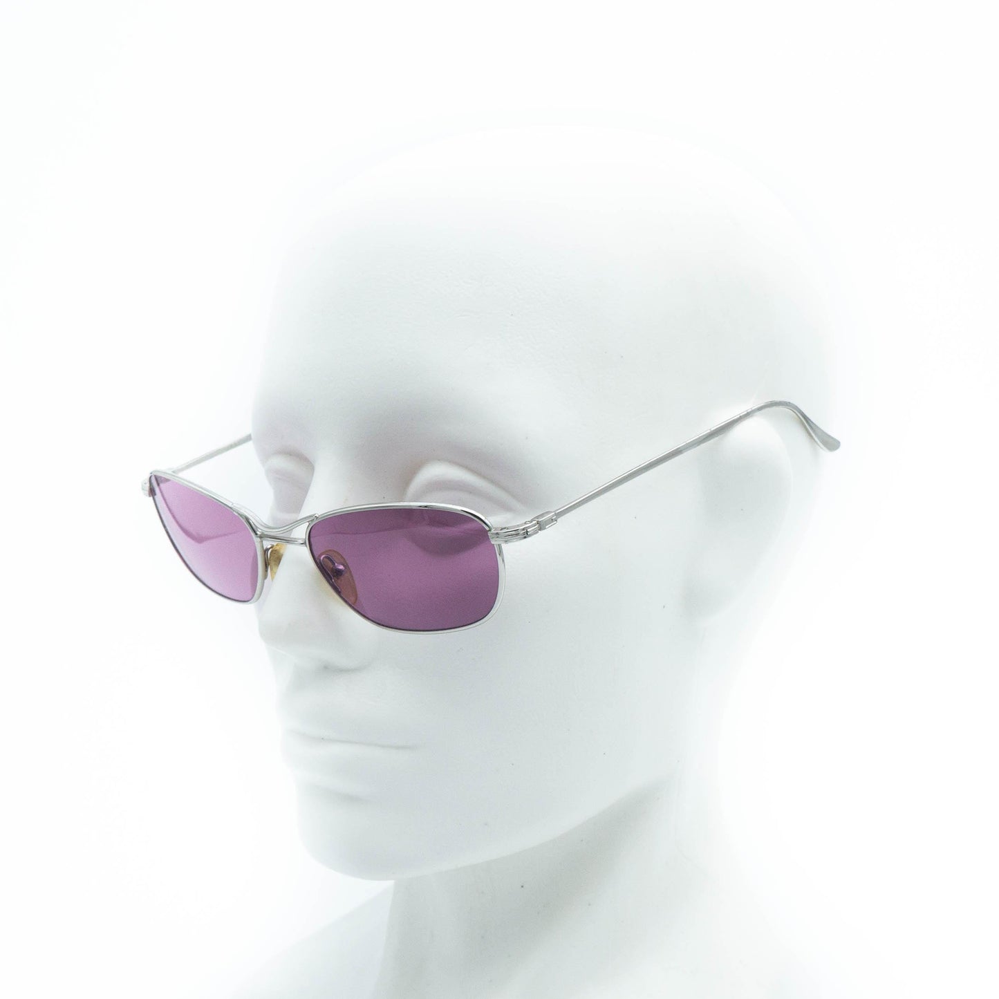 GUCCI GG 1618 silver purple vintage sunglasses