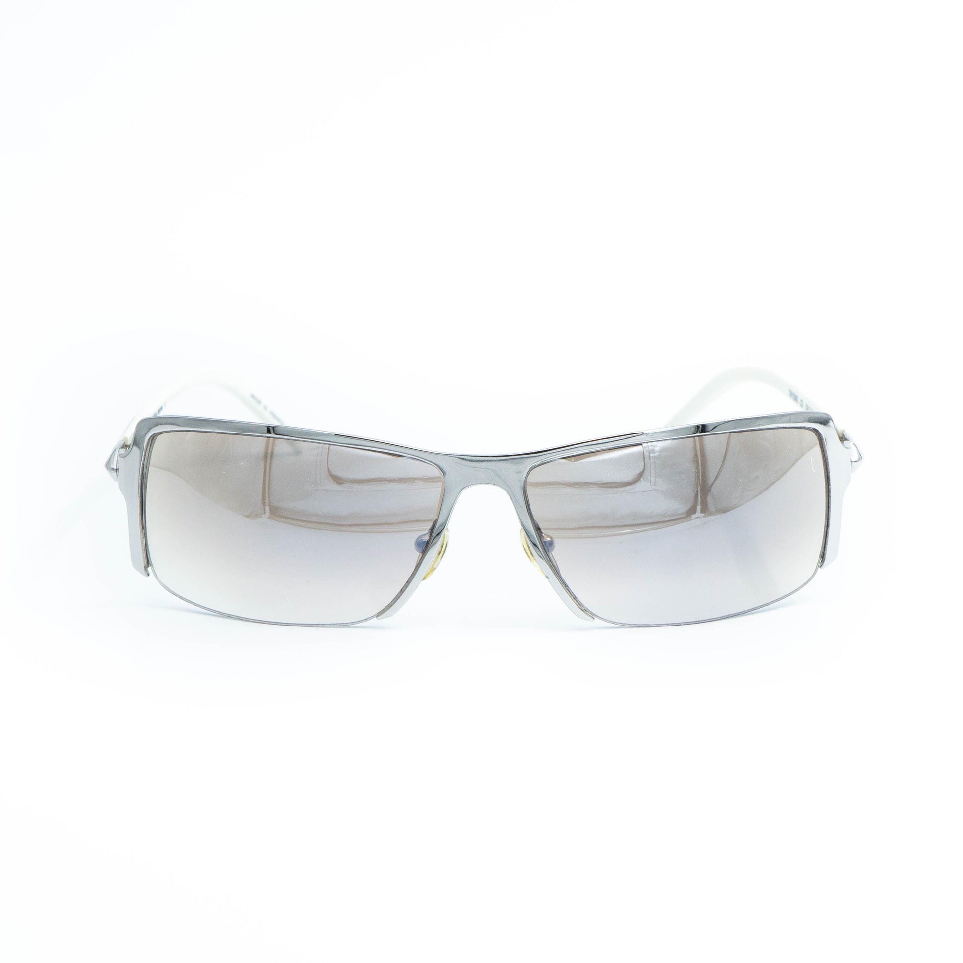 Thierry Mugler TM10043 white sunglasses