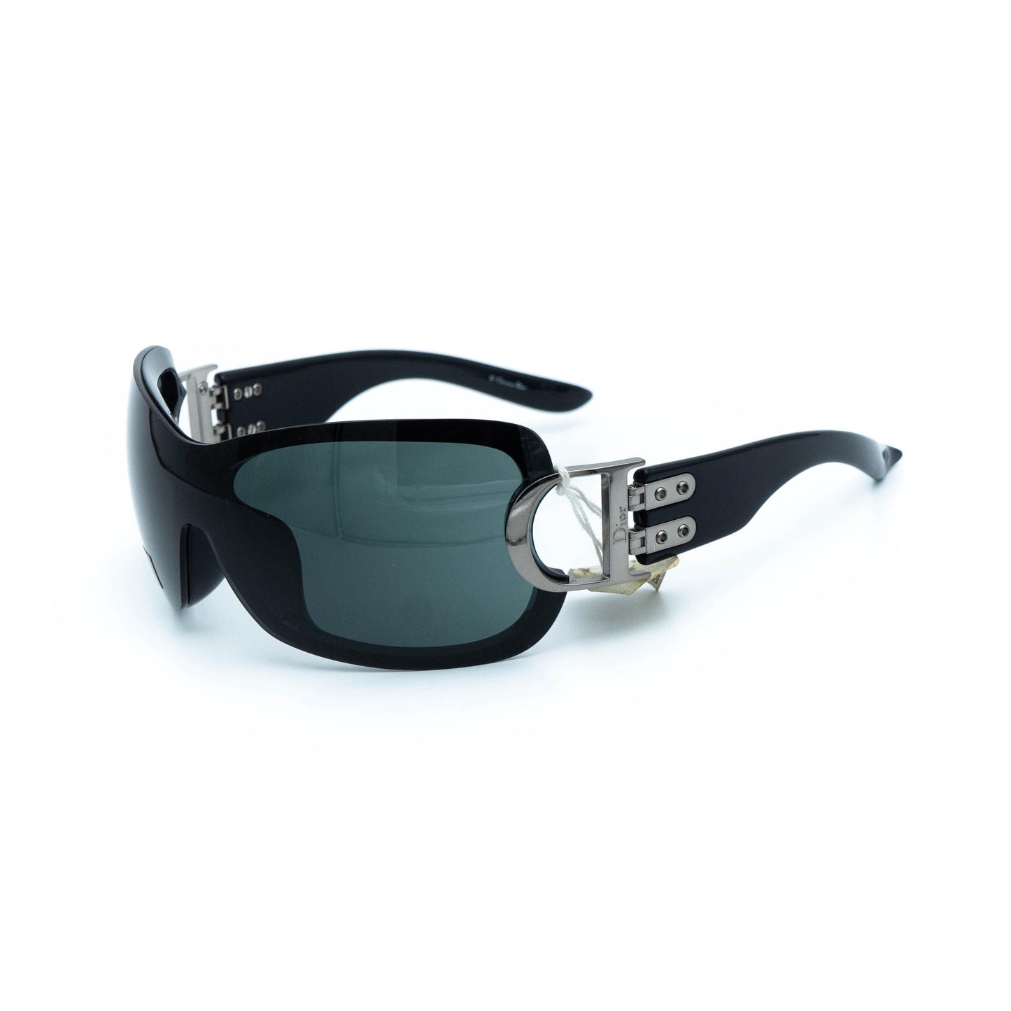 DIOR AIRSPEED 2 black shield mask vintage sunglasses