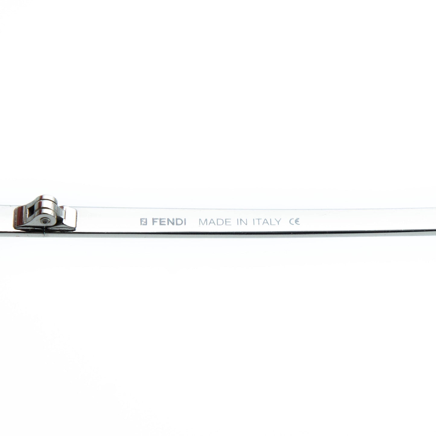 FENDI SL 7222 Silver Shield Mask Sunglasses Vintage